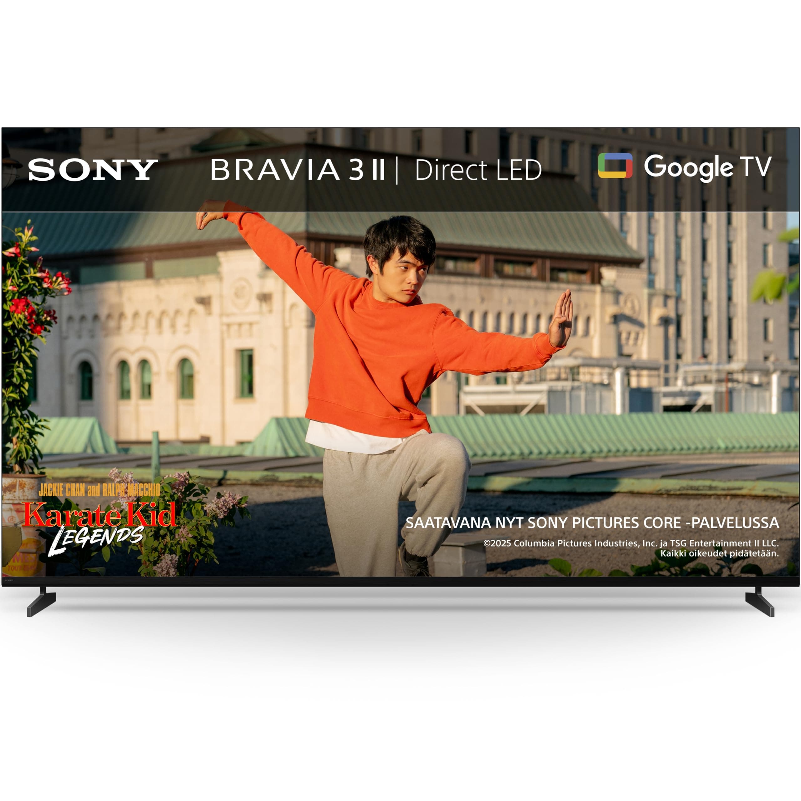 Sony BRAVIA 3 II Direct LED 43" | X-Balanced Speaker | Dolby Vision/Atmos | IMAX Enhanced | Google TV (2025) | Google Cast | Apple AirPlay 2| Dashboard Eco 2 | Menu Jeu 2