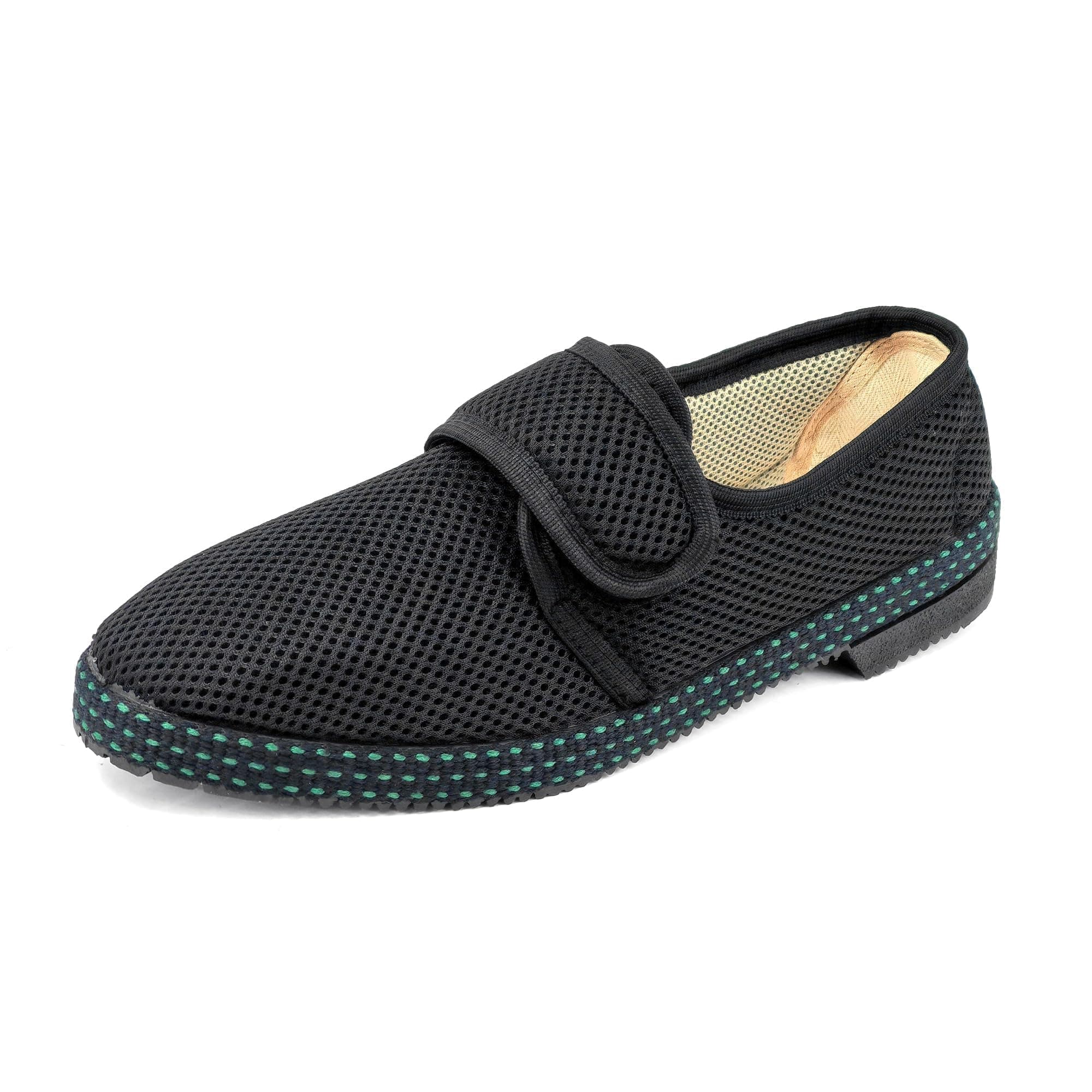 JOMIX Zapatillas Casa Hombre Verano Fabricadas en Italia con Banda Ajustable Pantuflas Anatómicas Hombre para Pies Delicados Zapatos Ortopédicas Hombre