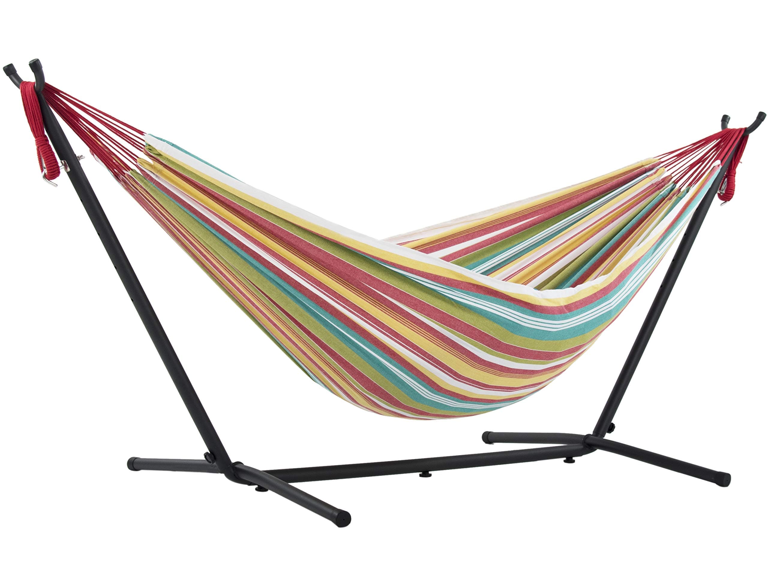 DOUBLE COTTON HAMMOCK WITH STAND (250 CM) - SALSA