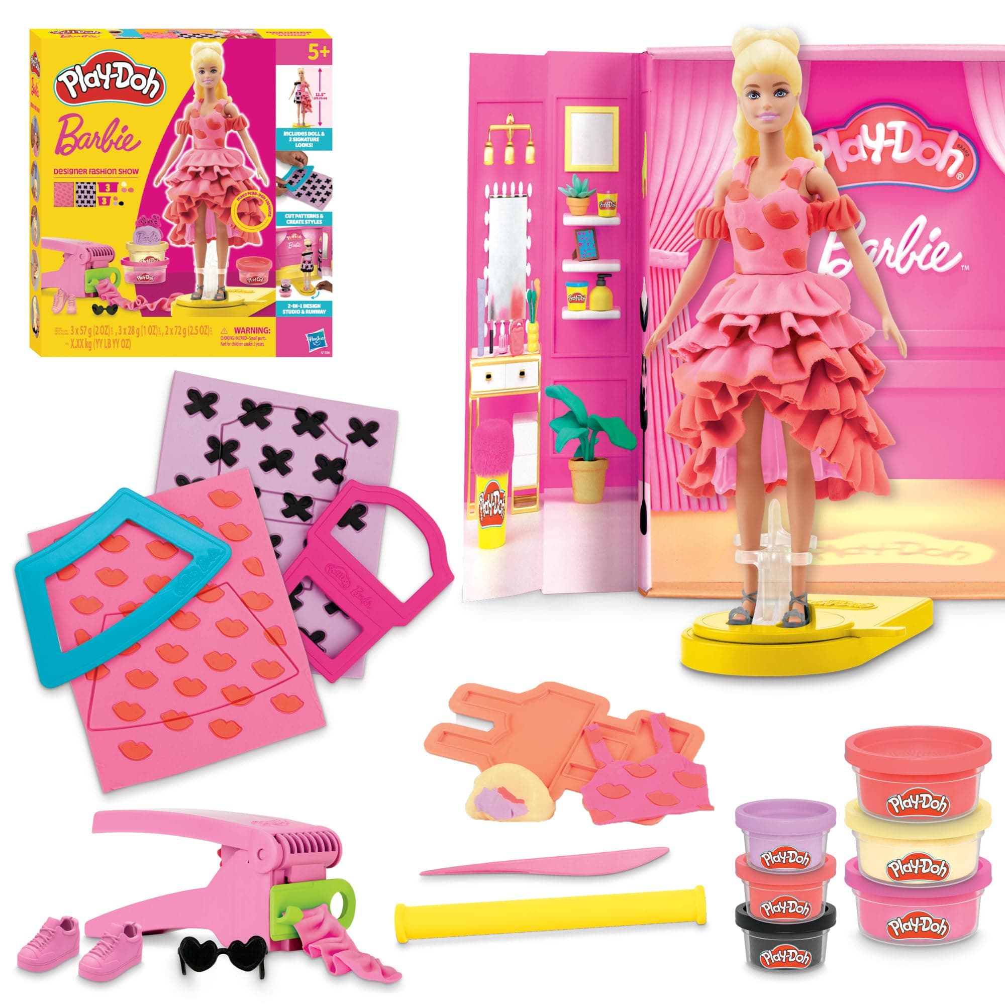 Play-Doh, playset Sfilata di Moda Designer di Barbie