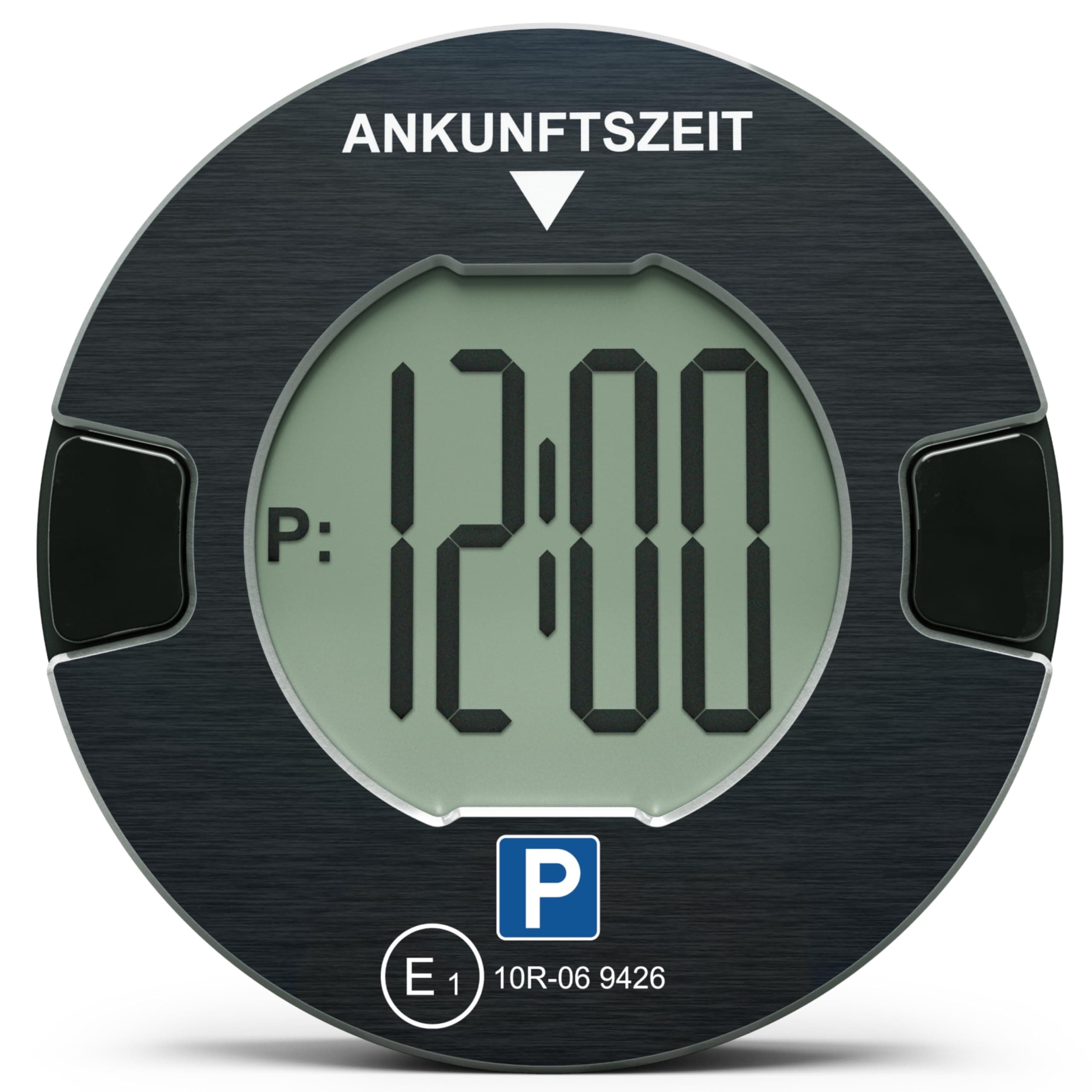 OOONO P-DISC NO1 - Elektronische Parkscheibe mit Zulassung fürs Auto - Automatische Digitale Parkscheibe Elektrisch mit Zulassung vom KBA nach StVO - Elektrische Parkuhr Auto zugelassen
