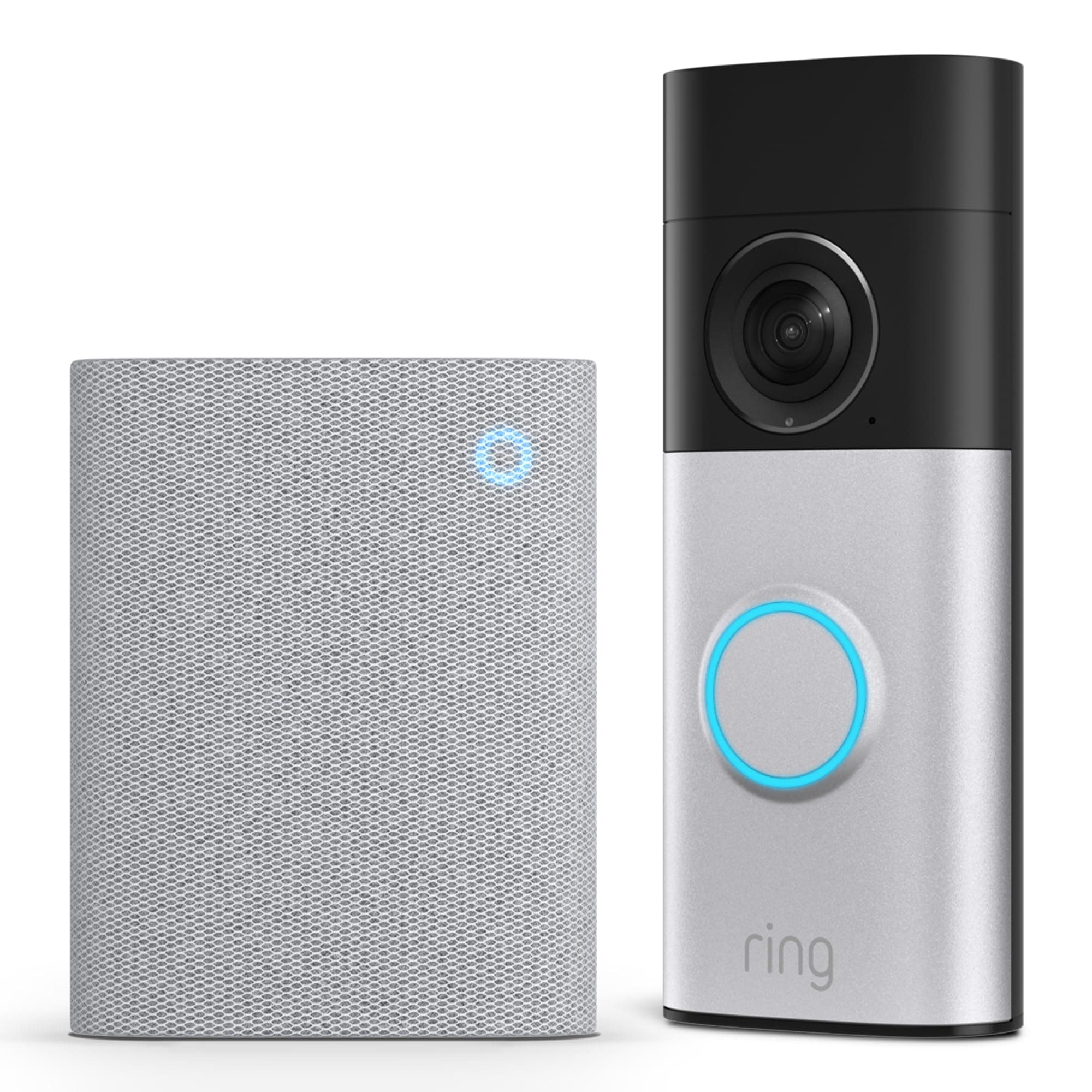 Ring Videotürklingel Plus Kabel, neueste Gen. (Wired Video Doorbell Plus) + Chime (3. Gen.) | Videotürklingel-Kamera | Retinal 2K | Breites Sichtfeld | 30 Tage Gratiszeitraum für Ring-Abonnement