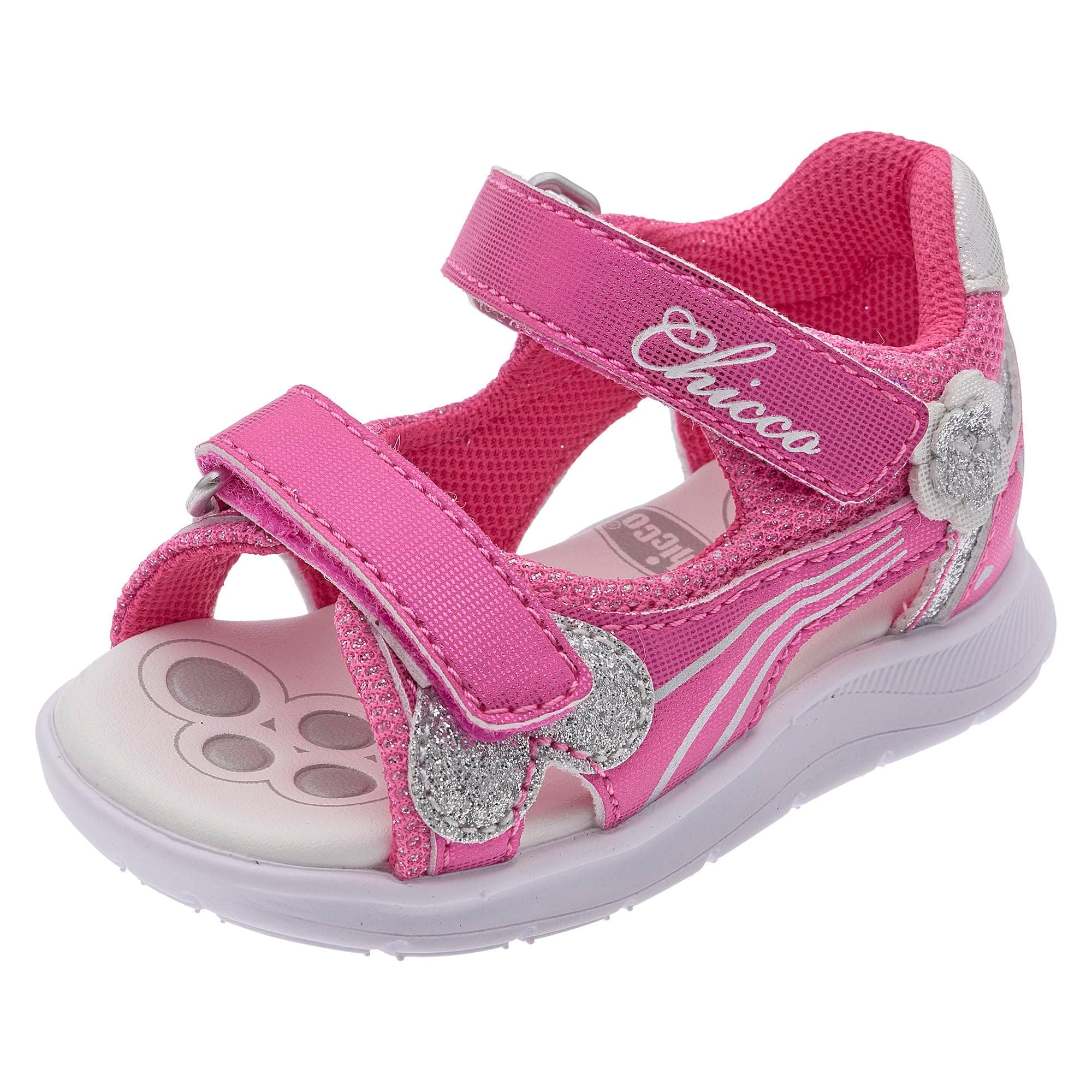 Chicco, Sandali Bambina Chiusi Posteriormente, con Chiusura con Doppio Strappo, Scarpe Bambina, Designed in Italy