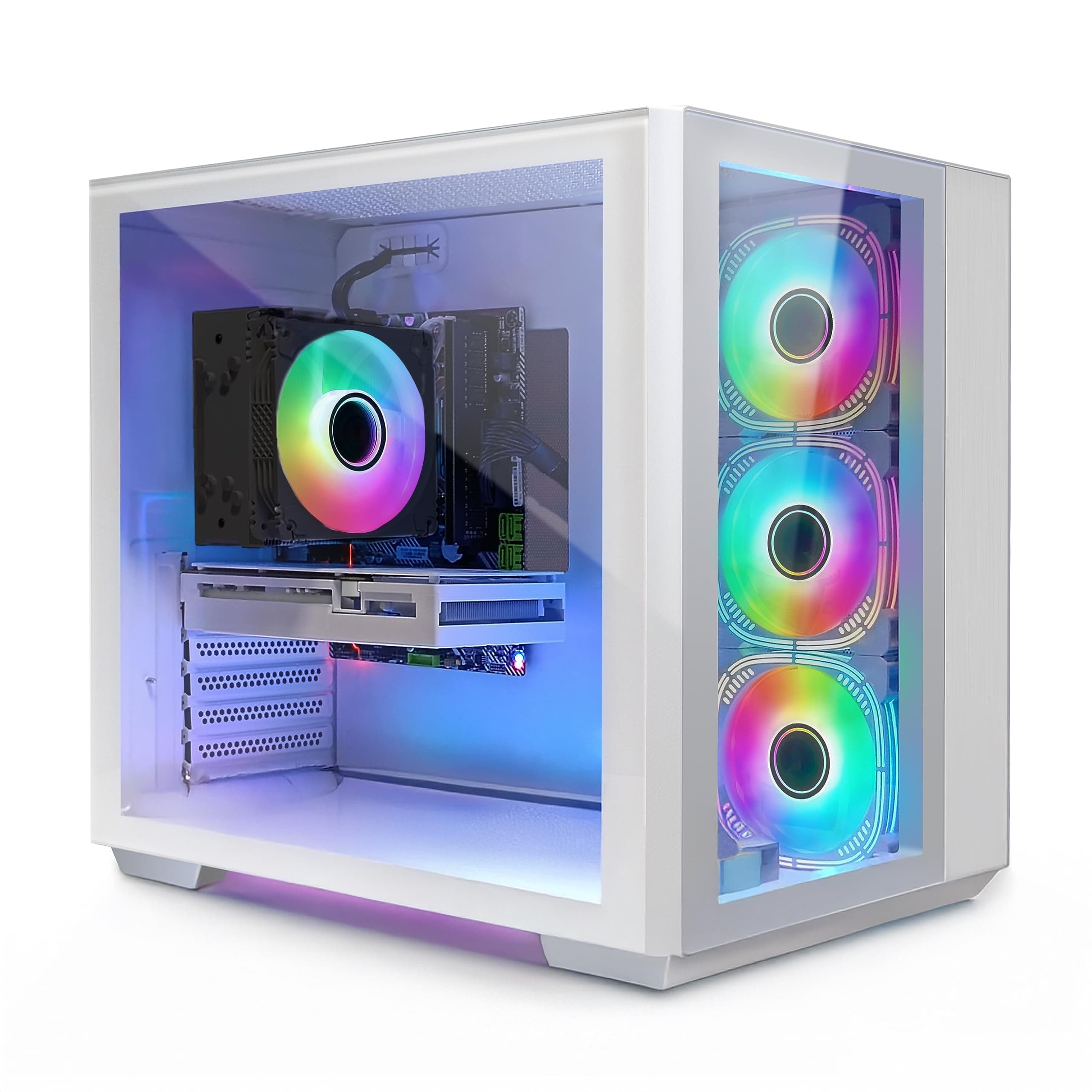 STGsivir PC Gaming, Ordenador de Sobremesa Gaming, Core i7 hasta 3.9 GHz, Nvidia RTX 3060 12GB GDDR6, 16GB RAM, 1TB SSD, WiFi 6, BT 5.0, Windows11 Pro