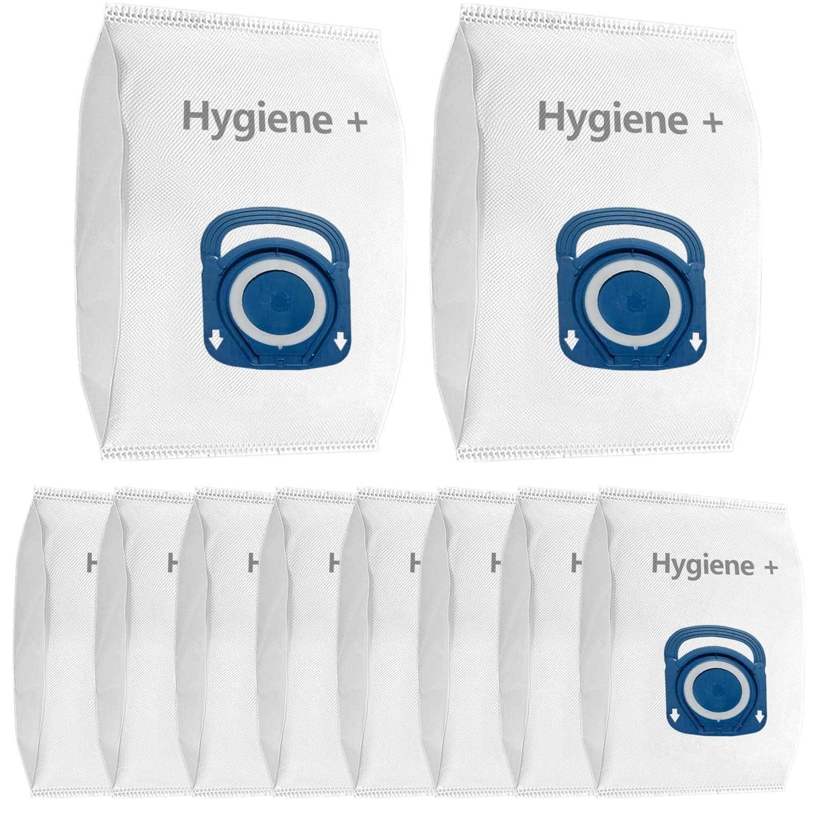 10 Remplacement Sac pour Aspirateur Rowenta Silence Force Hygiène Silence Force Effitech Compact Power xxl ZR200520 ZR200720 ZR200920