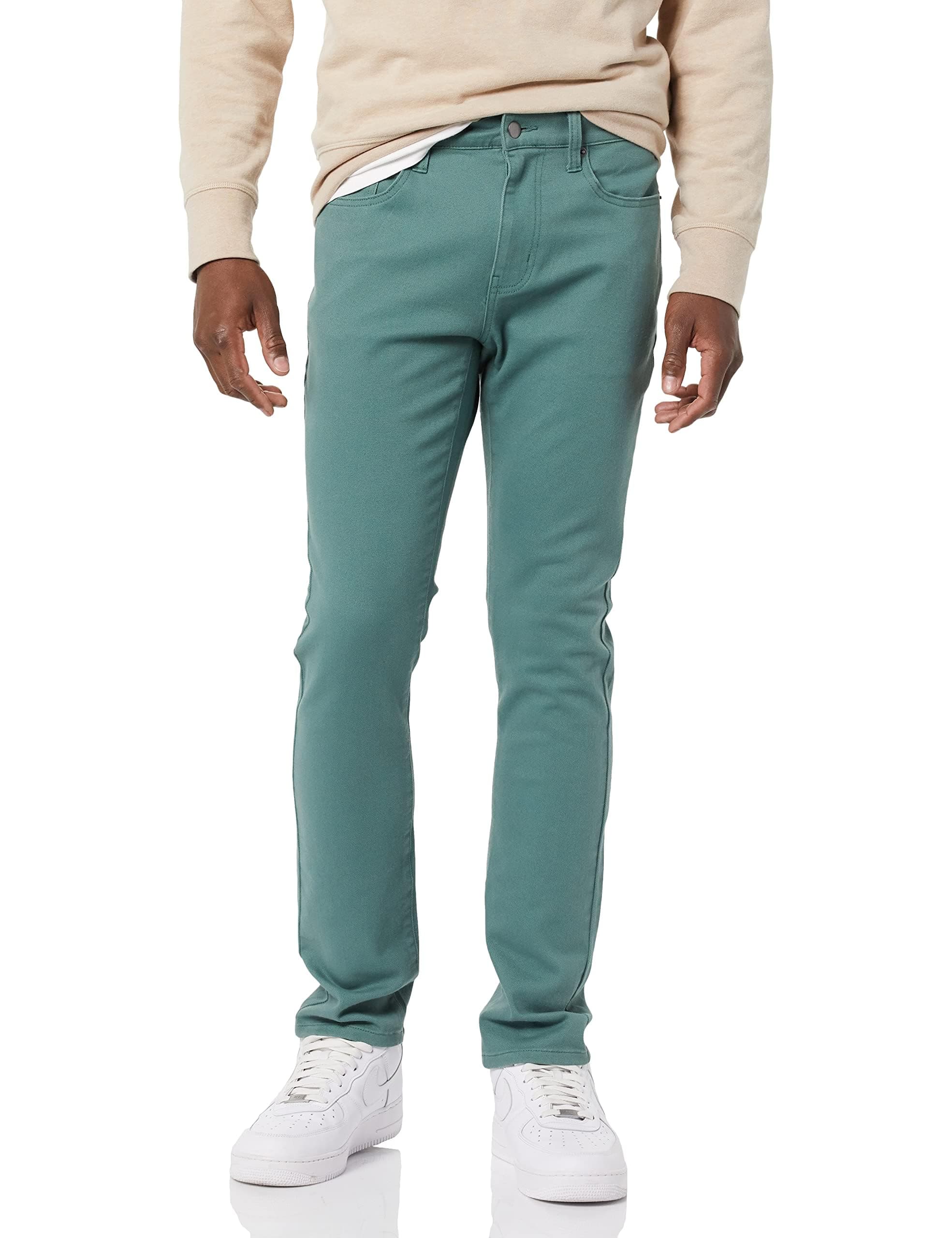 Amazon Essentials Pantalon Chino Décontracté et Extensible, Coupe Classique Homme