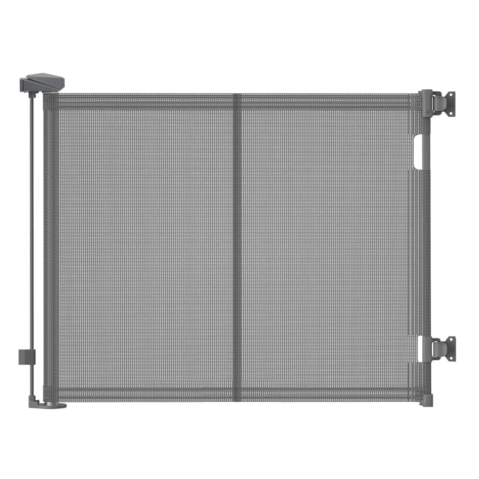 Barriere de Securite Enfant, Barrière de Sécurité Rétractable pour Bébé et Animaux, Barrière de Sécurité pour Escaliers, Portes, Cuisine, Couloirs