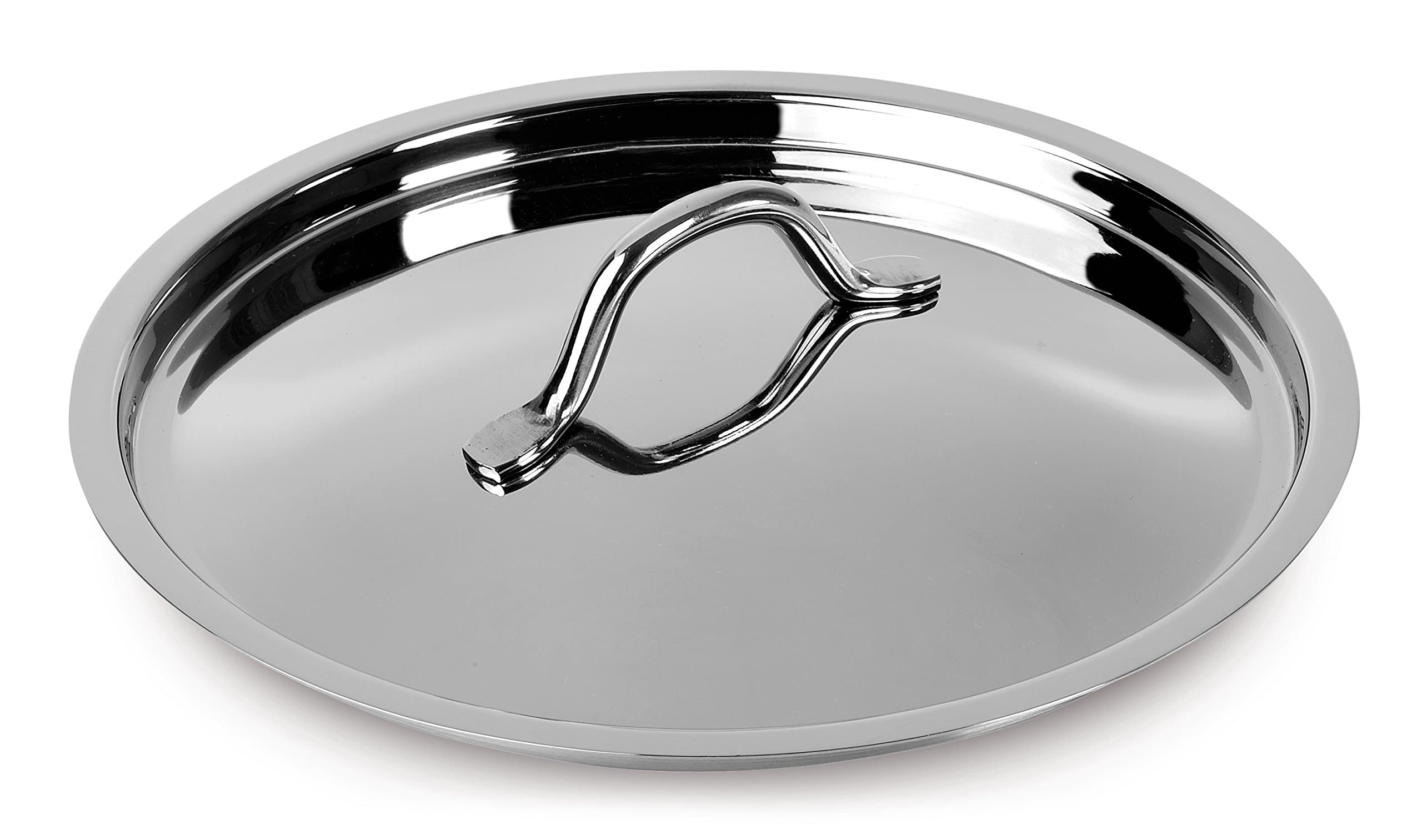 Lagostina Every, Coperchio Ø 18 cm in Acciaio Inox 18/10, Lucidatura a Specchio Esterna, Interno Satinato e Ampio Manico, Adatto a Tutte Le Fonti di Calore, Inclusa Induzione