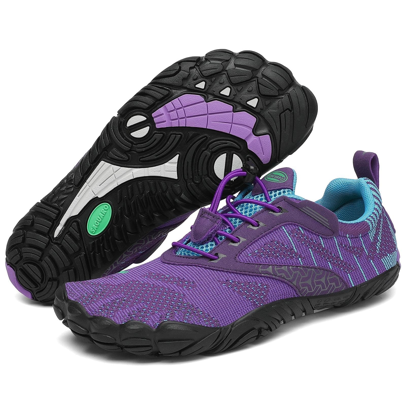 SAGUARO Barefoot Zapatillas de Trail Hombre Escarpines Mujer Zapatos de Agua Minimalistas Zapatillas de Deporte