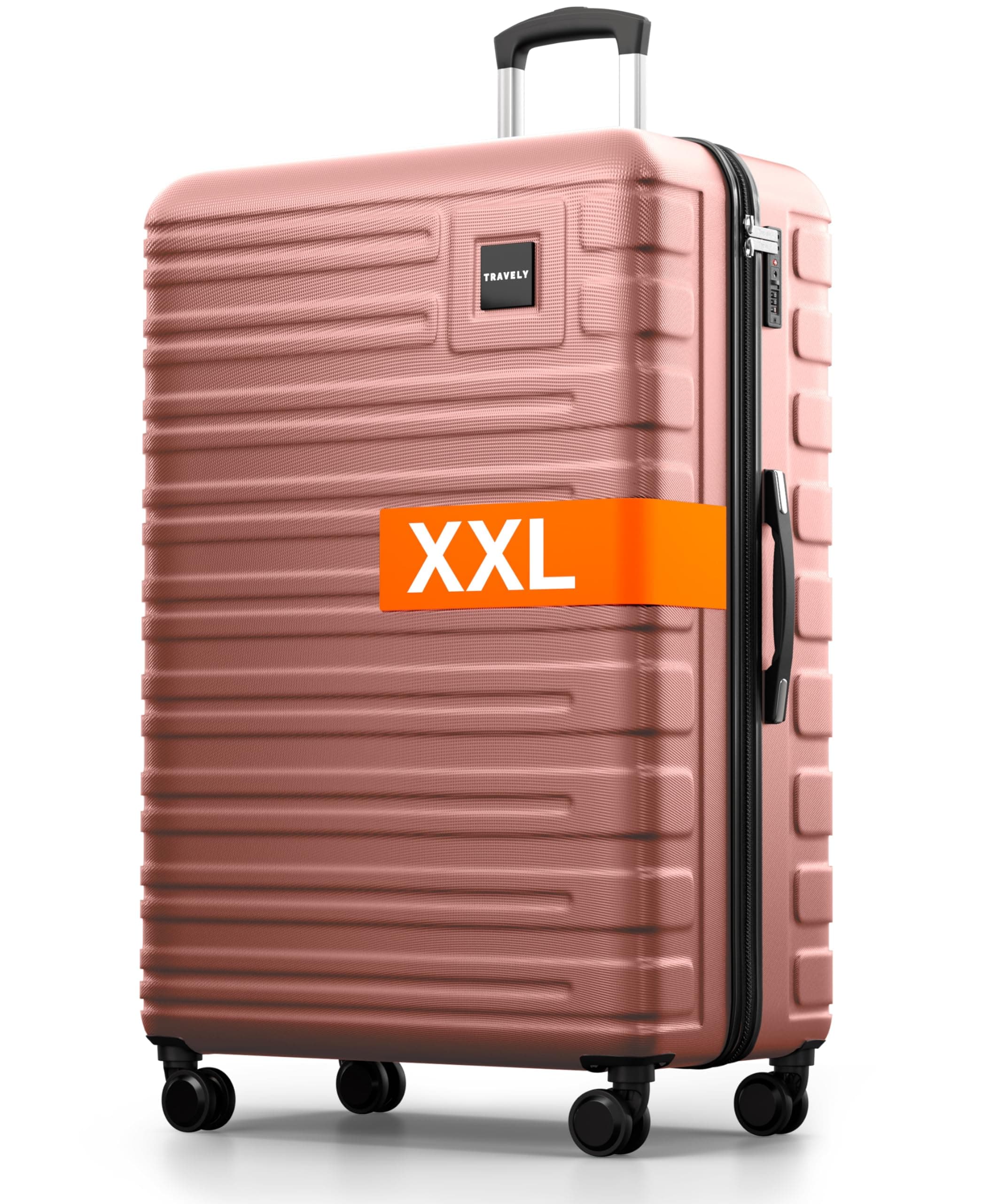 Travely Valigia grande 87 cm XL - volume interno 150 L - valigie da viaggio, Valigie e trolley, valigie da viaggio con rotelle
