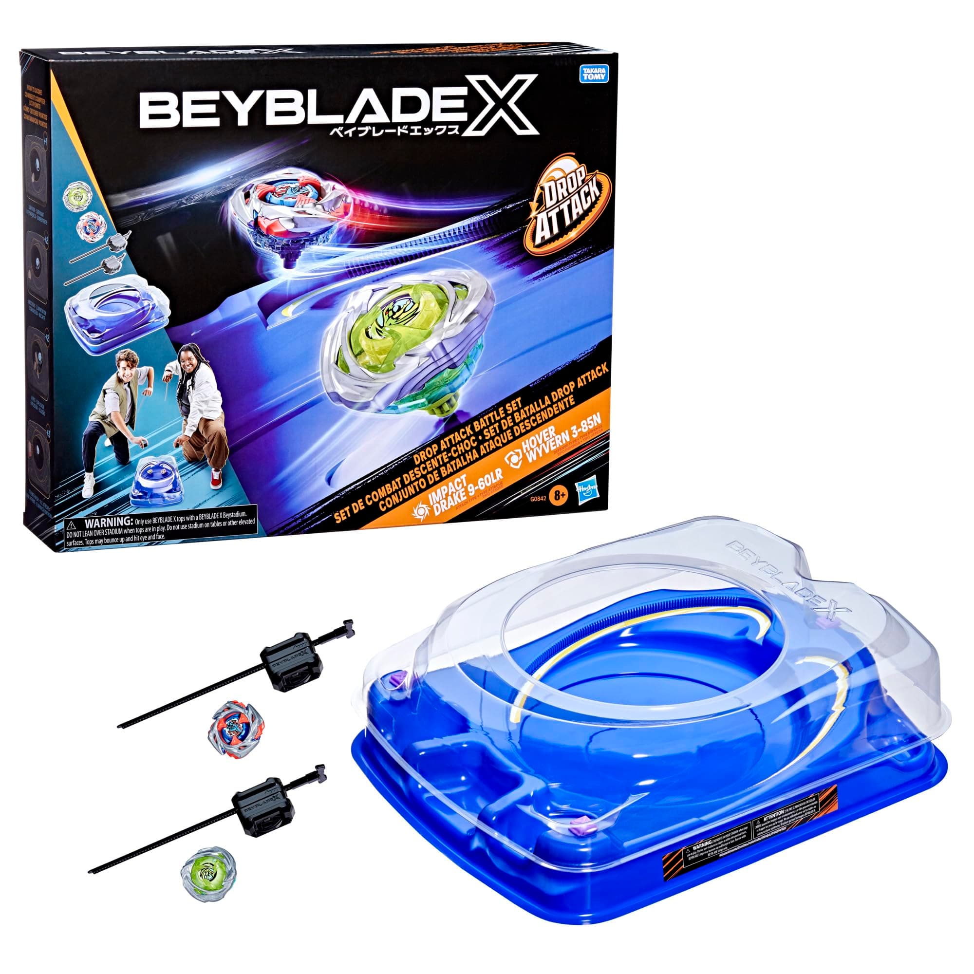 Beyblade X, set da battaglia Drop Attack