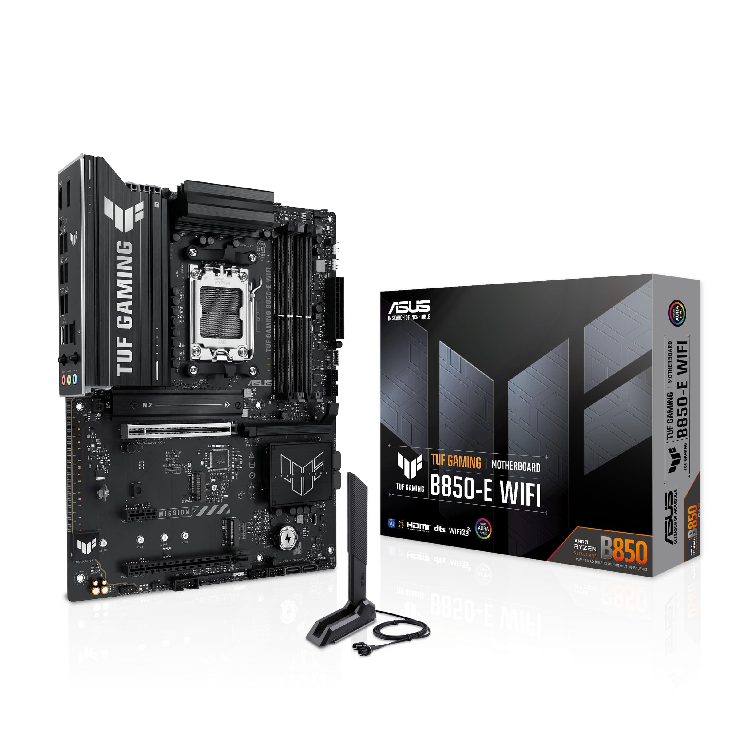 ASUS TUF Gaming B850-E WiFi – Carte mère Gaming AMD ATX
