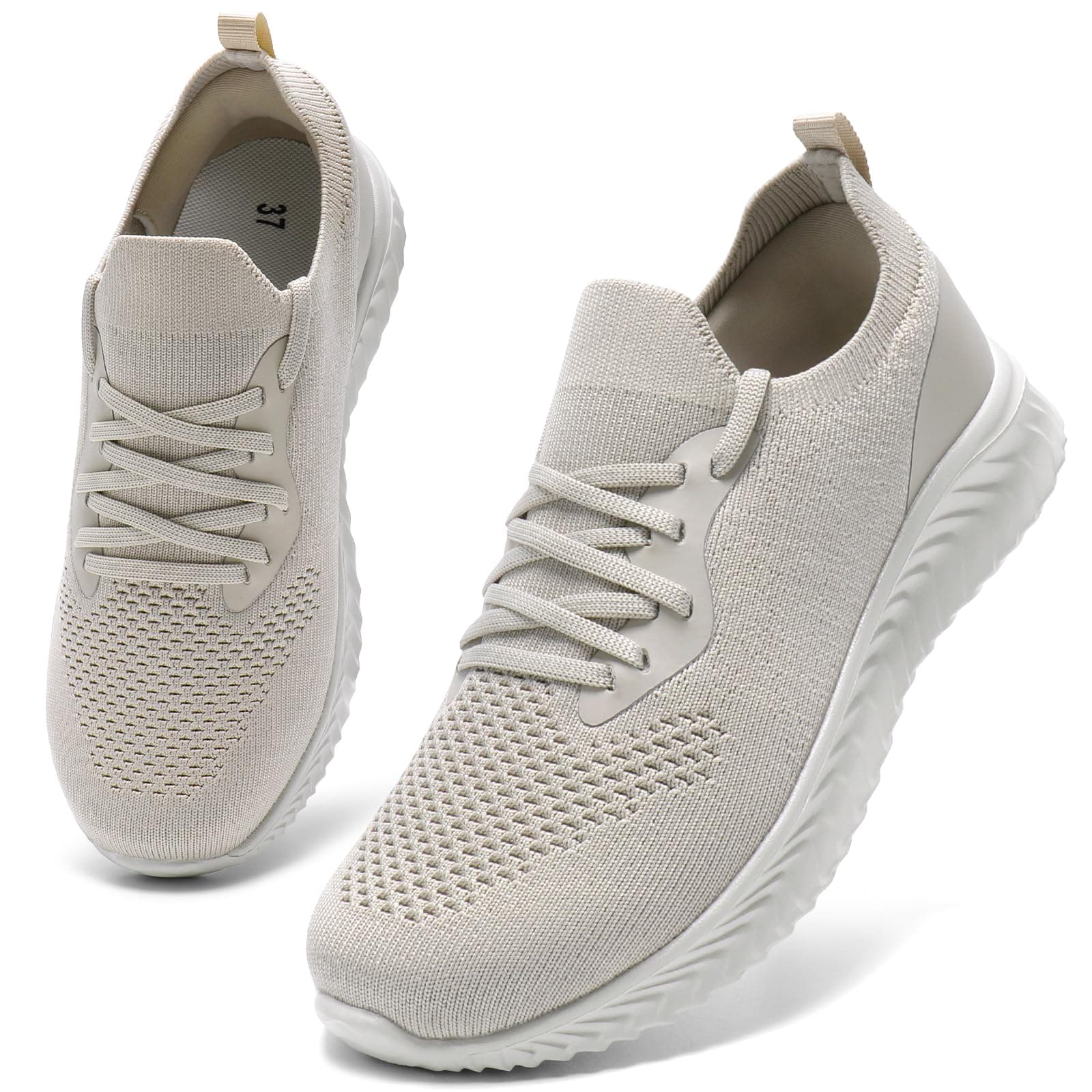 HKR Basket Femme Confort Chaussure de Running Marche Sport Legere Casual Fitness Sneakers