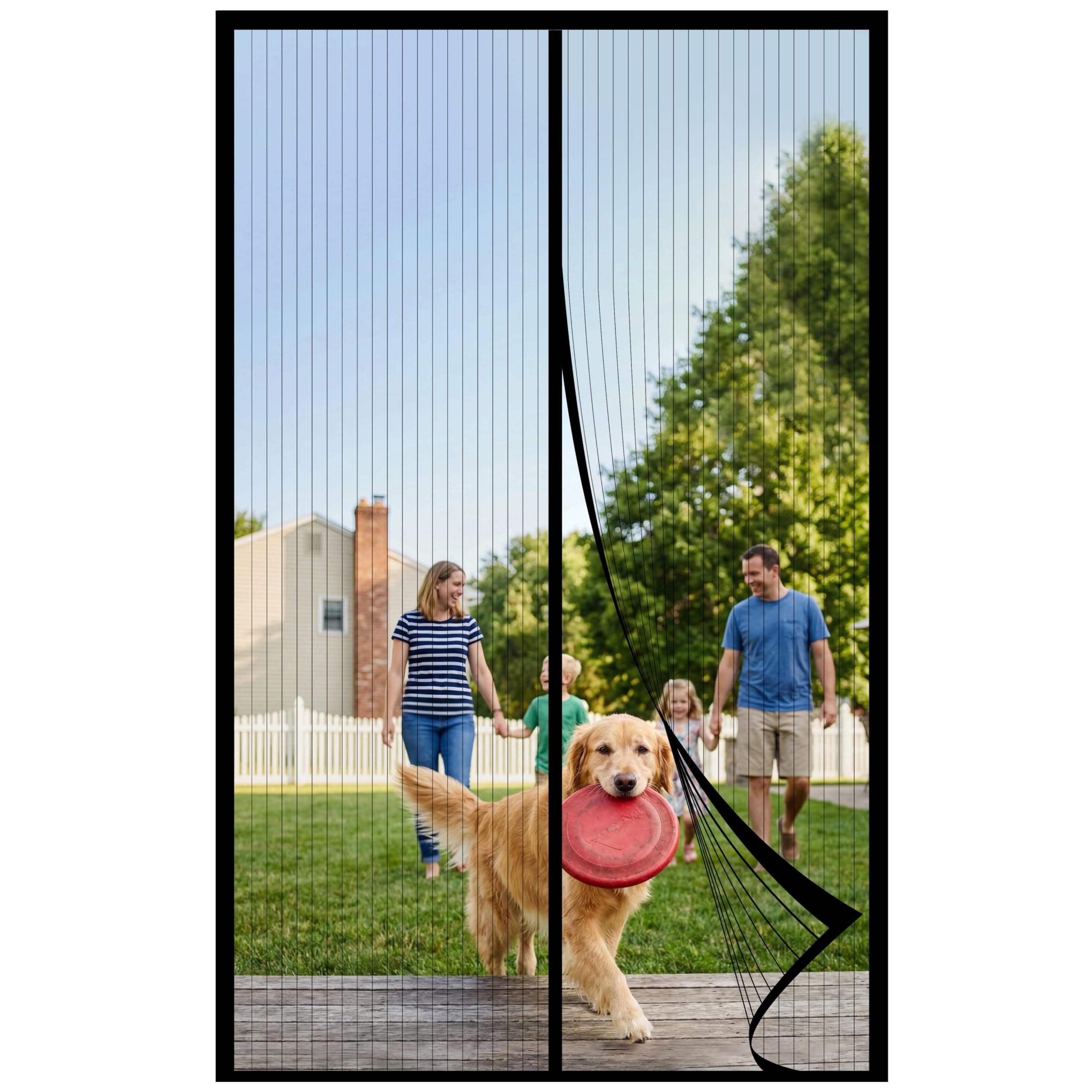 ViShawtek Zanzariera Magnetica 70x210, Zanzariera Porta Finestra, Tende Antizanzare, Mosquito Net, Fly Screens For Doors