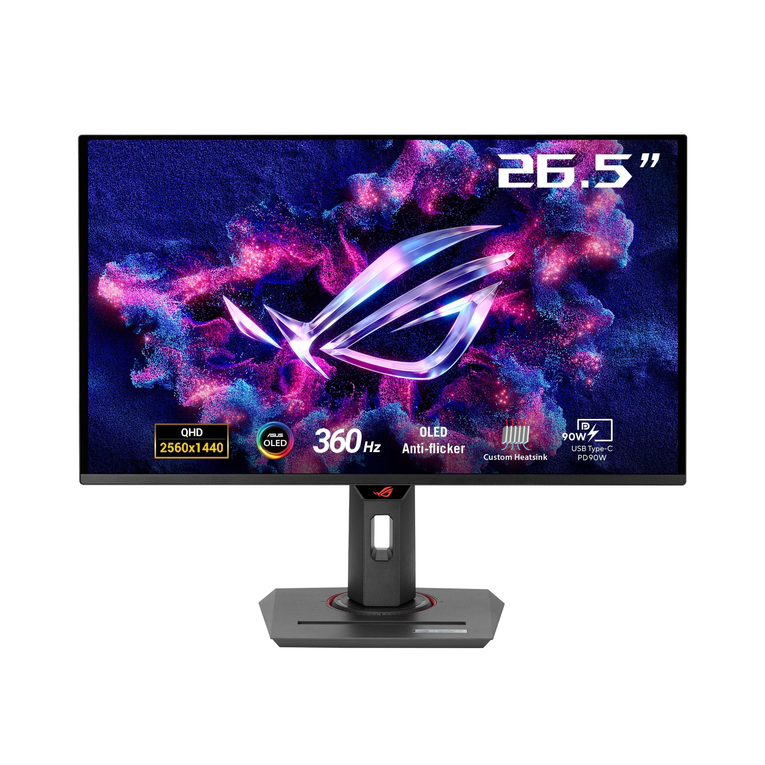 ASUS ROG Strix XG27ACDNG 27 Pouces 1440p 360Hz Écran PC Gamer OLED QD-OLED | Dalle QD-OLED QHD 1440p, 360 Hz, 0,03